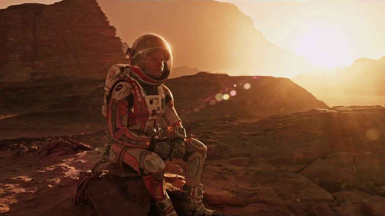 Matt Damon The Martian 2015