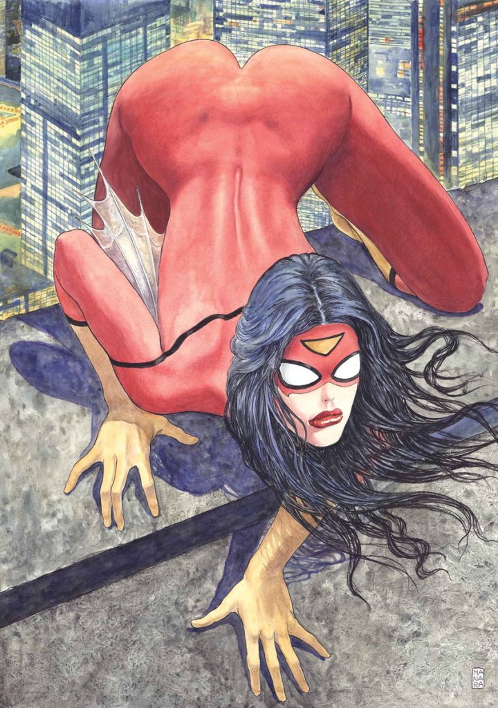 Portada de Spider-woman Volumen 5 #1 cómics