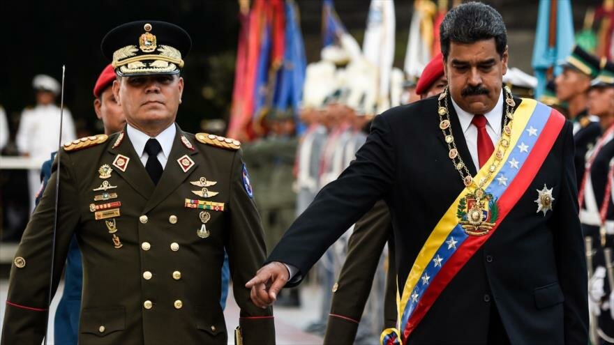 Vladimir Padrino López y Nicolas Maduro Venezuela