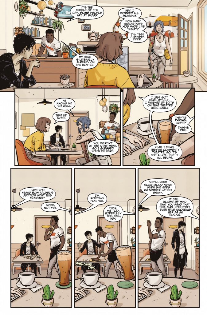 Pagina 6 del #5 del Cómic de Life is Strange