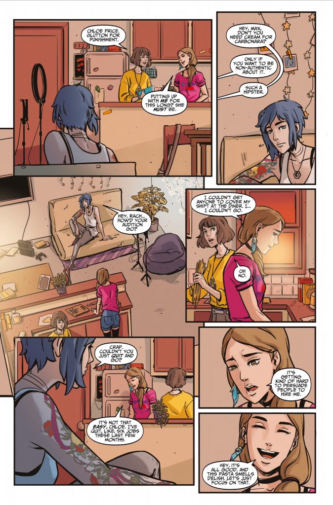 Pagina 12 del #5 del cómic de Life is Strange