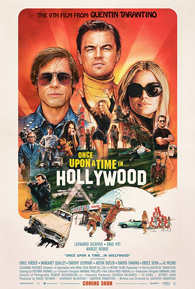Poster de Once Upon a Time in Hollywood 