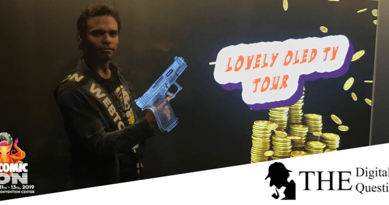 LA Comic Con 2019: Los nuevos televisores OLED transparentes de LG