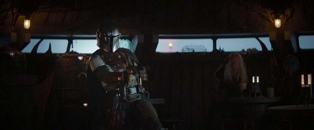 Escena de Star Wars The Mandalorian