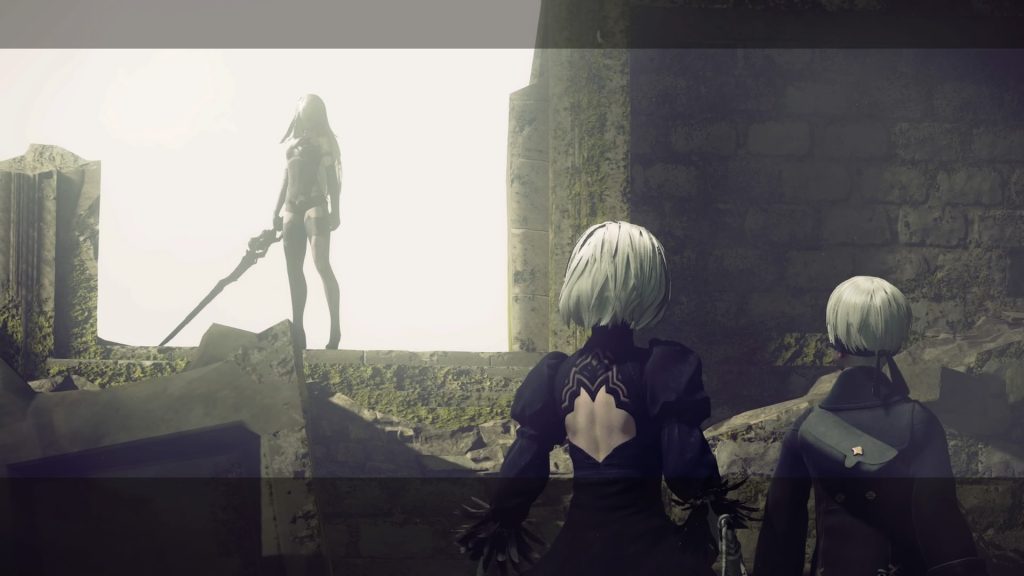 2B, 9S y A2 en Nier Automata