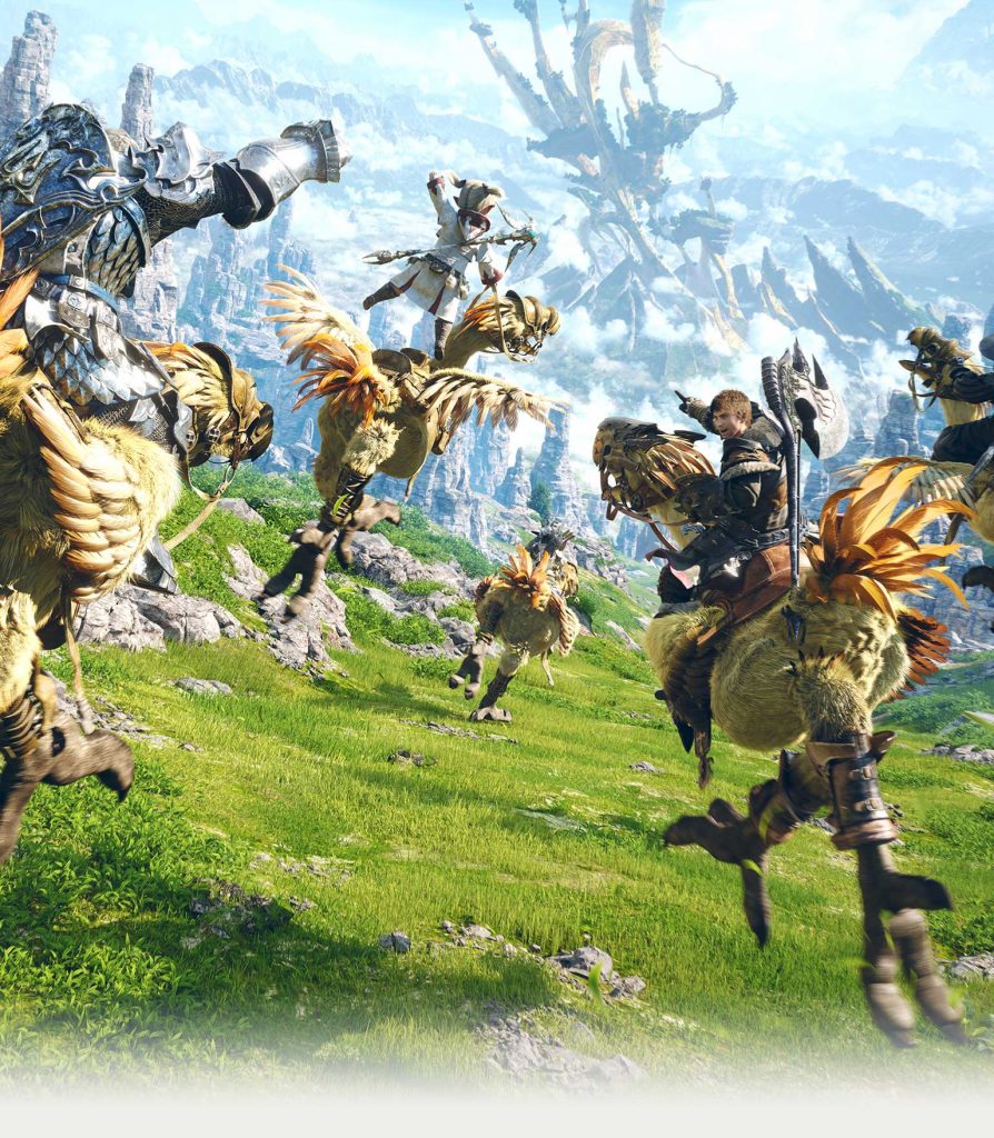 Poster Promocional de Final Fantasy XIV A Realm Reborn