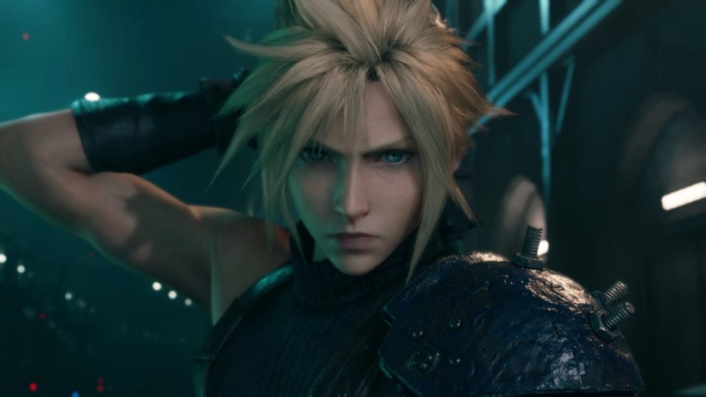 Cloud en Final Fantasy VII Remake PS4