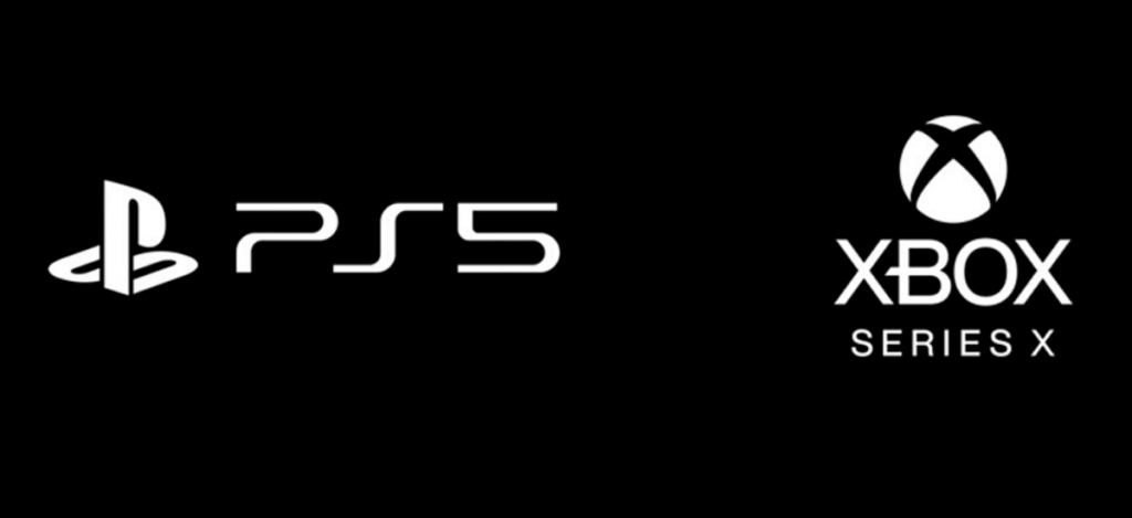 Logos de PlayStation 5 y Xbox Series X