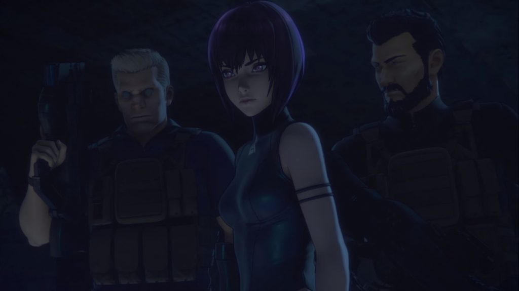 Escena de Ghost in the Shell SAC_2045