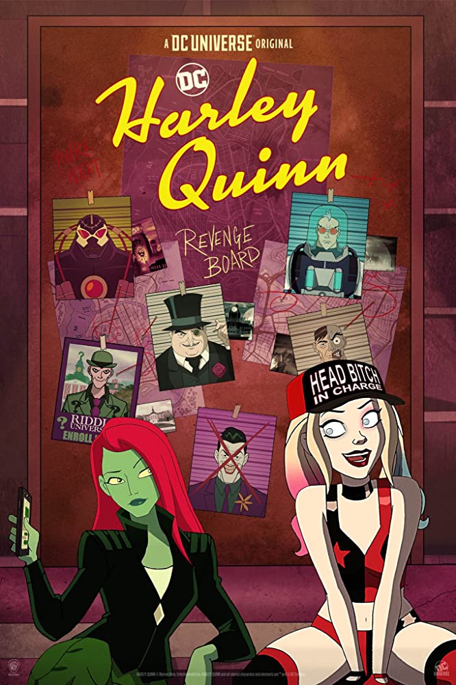 Poster de Harley Quinn (2019) con Poison Ivy