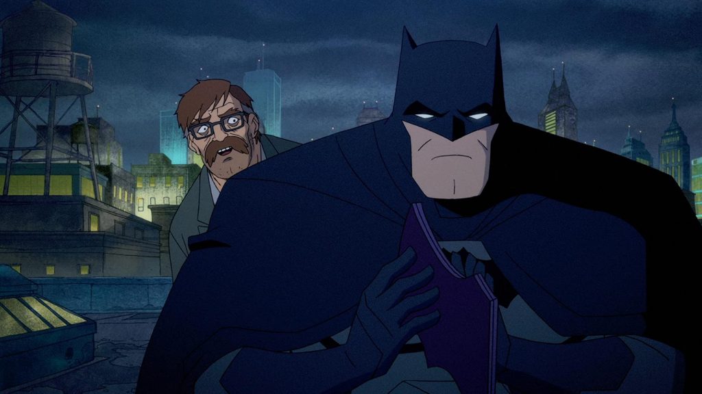 Comisionado Gordon y Batman en Harley Quinn (2019)