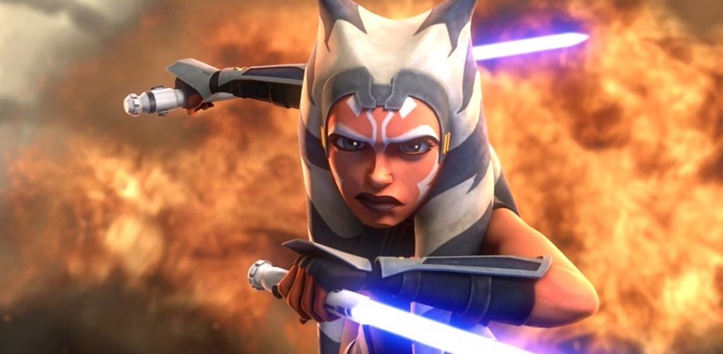 Ahsoka Tano al final de la Guerra de los Clones