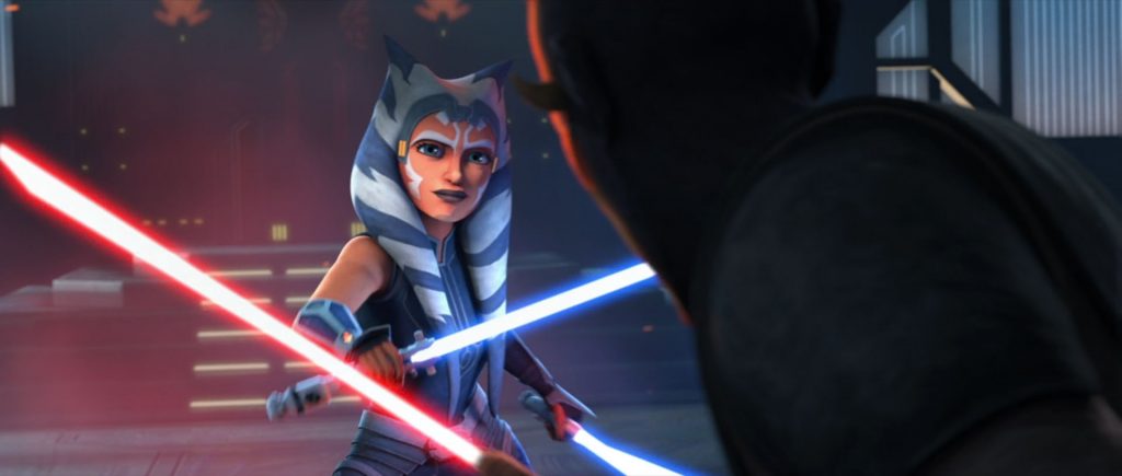 Ahsoka Tano vs Darth Maul en Star Wars The Clone Wars Season 7