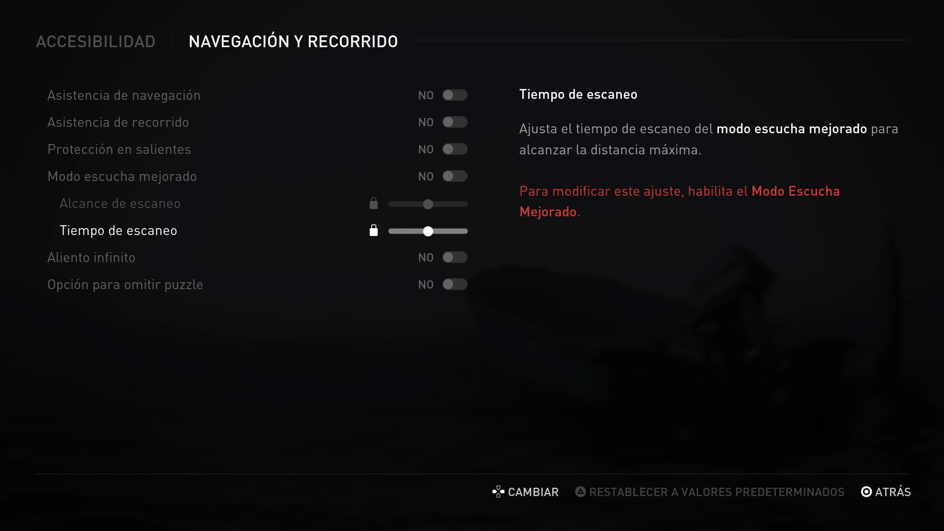 Accesibilidad de The Last of Us Part II