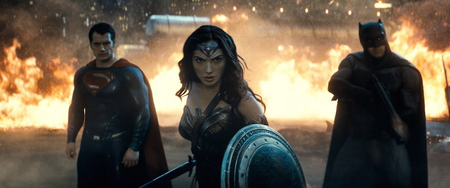 Wonder Woman en Batman v Superman