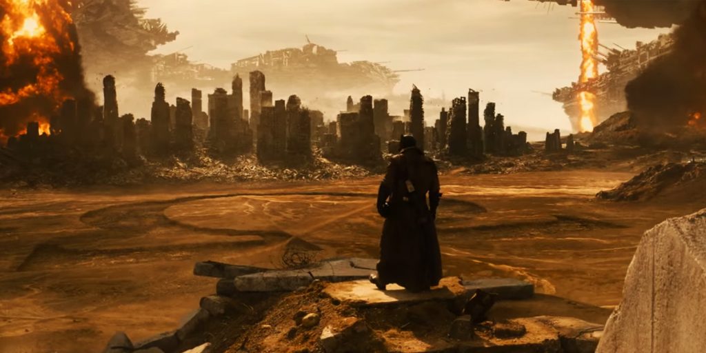 Escena de pesadilla de Batman v Superman