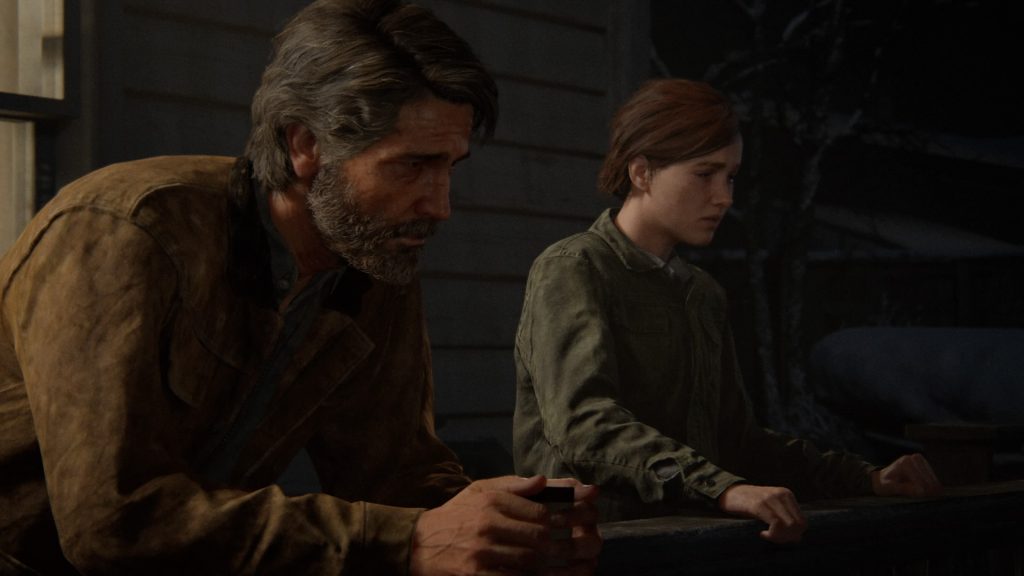 Joel Miller y Ellie en The Last of Us Part II