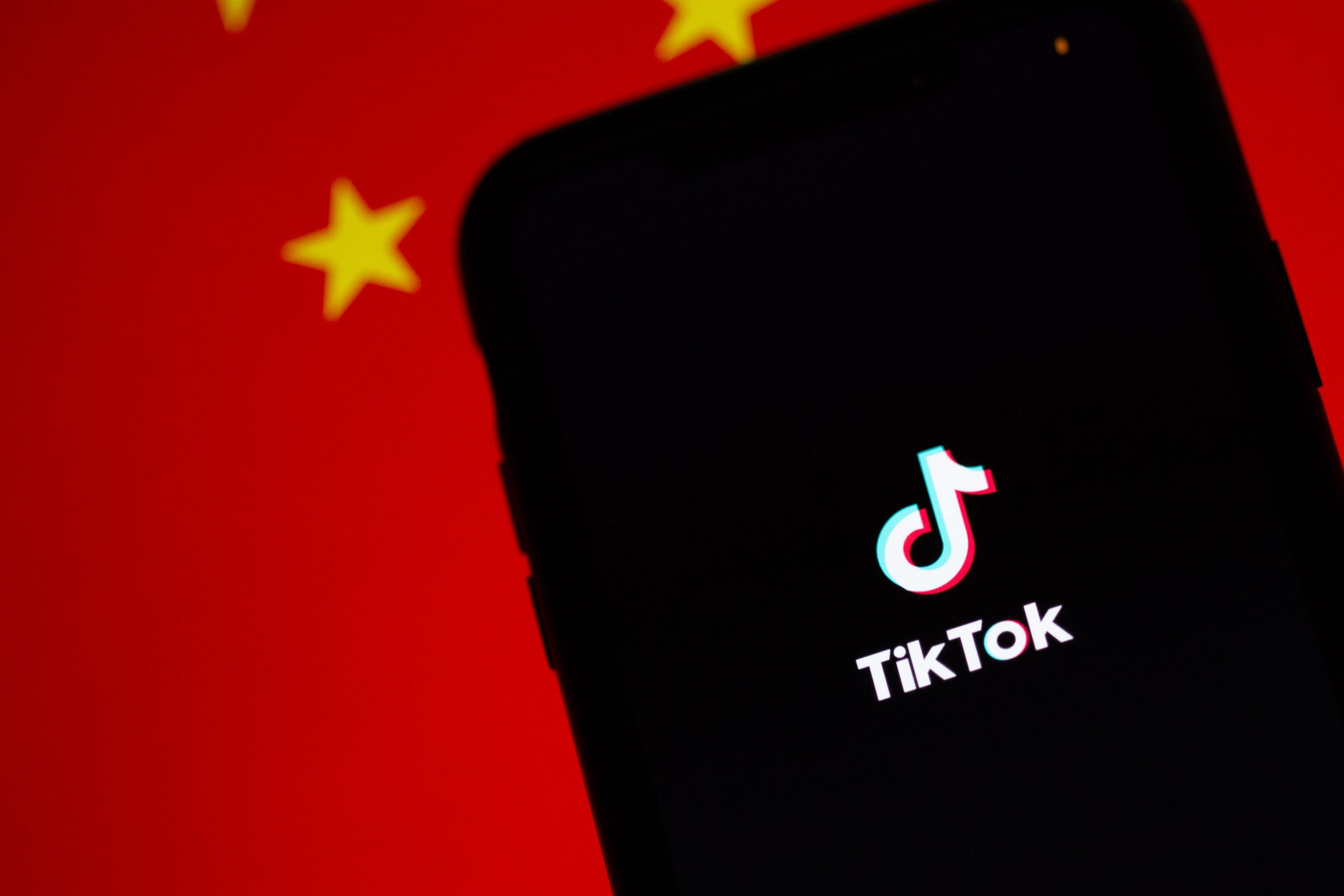 TikTok bandera china