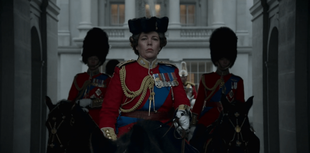 reina Isabel II Escena de The Crown cuarta temporada