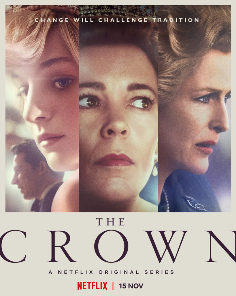 Poster de la cuarta temporada de The Crown