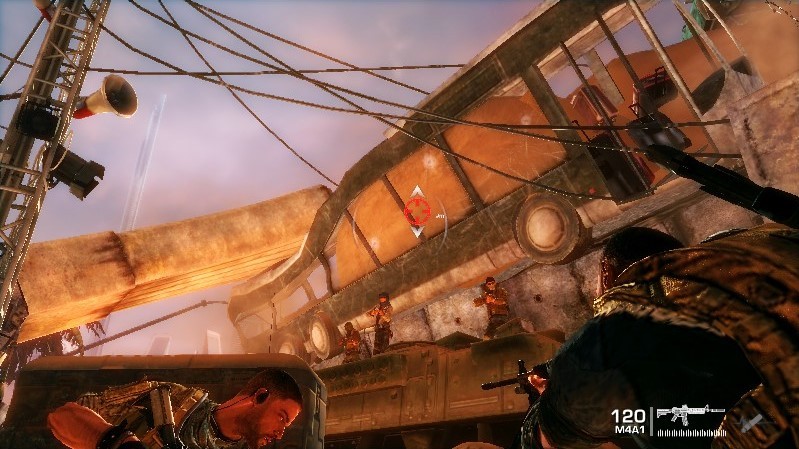 Escena de combate de Spec Ops: The Line