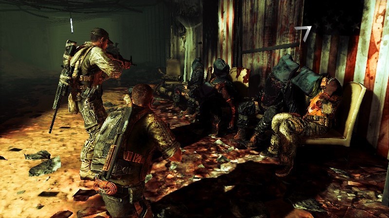 Escena violenta de Spec Ops: The Line