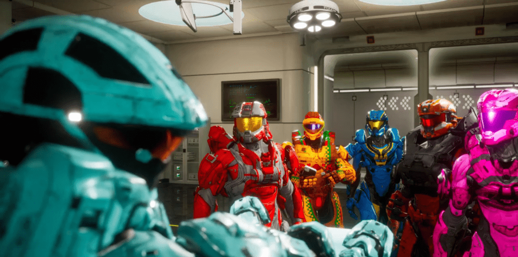 El Shatter Squad de Red vs Blue: Zero