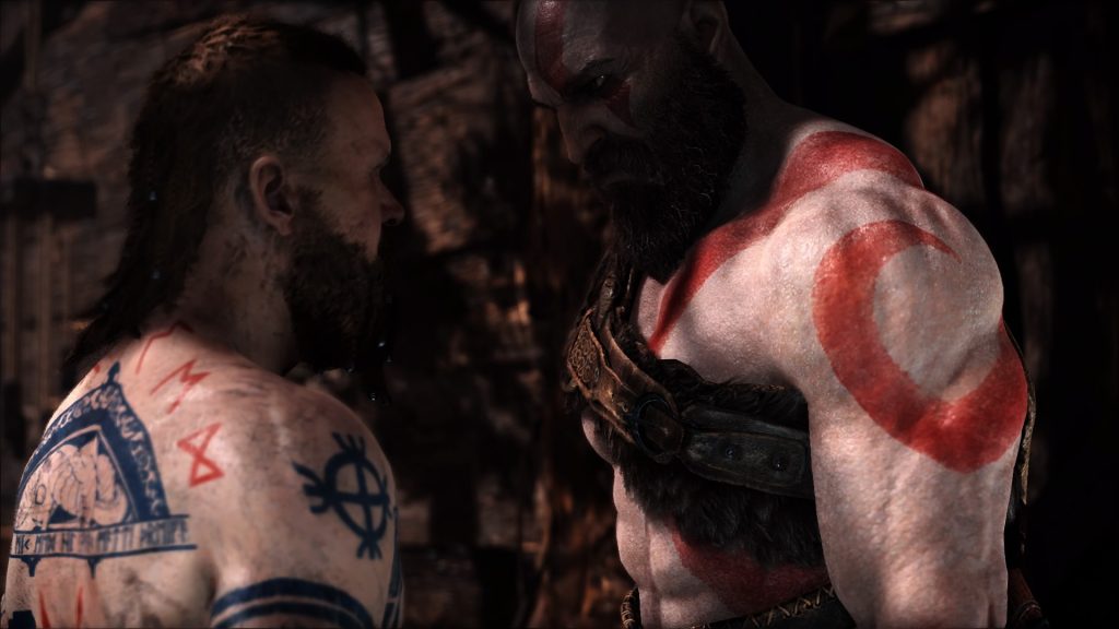 Escena de God of War