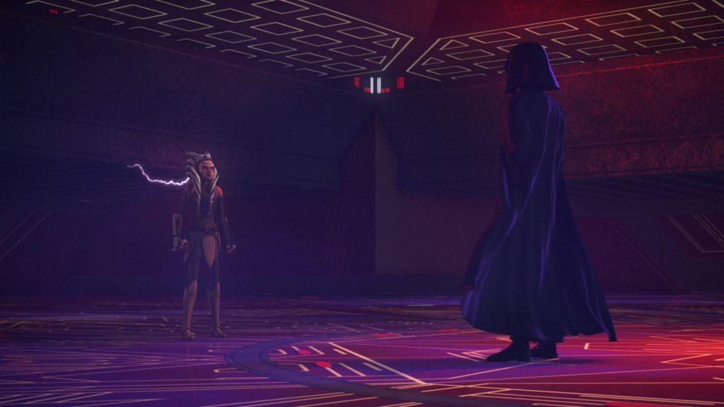 Ahsoka vs Darth Vader