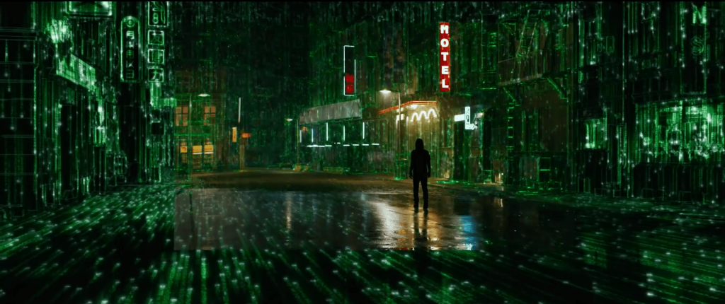 Escena de Matrix Resurrections 2021